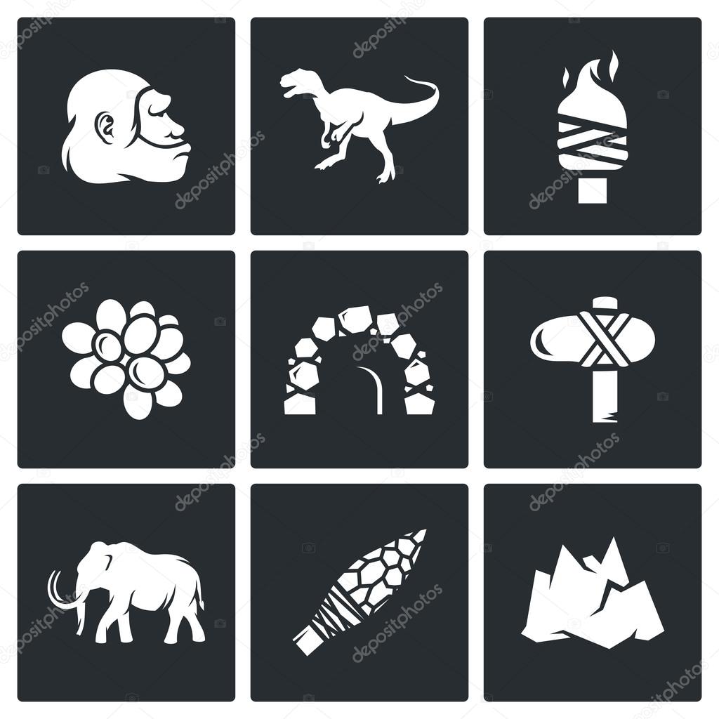 Stone Age Icons collection
