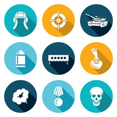 Icons Set çekim tank