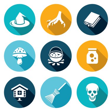 Cadı Icons set