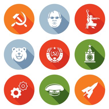 Sovyetler Birliği Icons Set