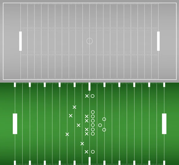 ( 영어 ) American football field background eps10 vector — 스톡 벡터