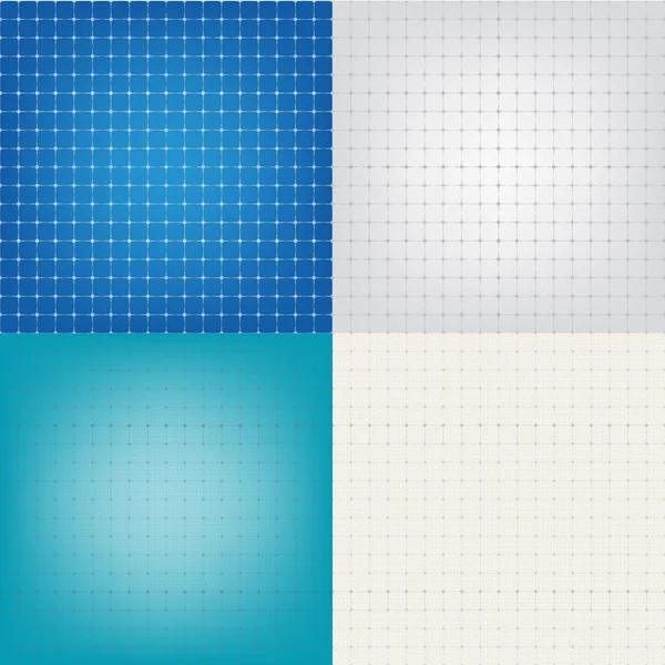 Set of blueprint graphing paper grid background vector EPS10 — Stock Vector