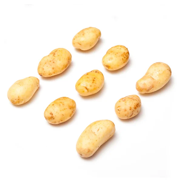 Pommes de terre blanches brutes — Photo
