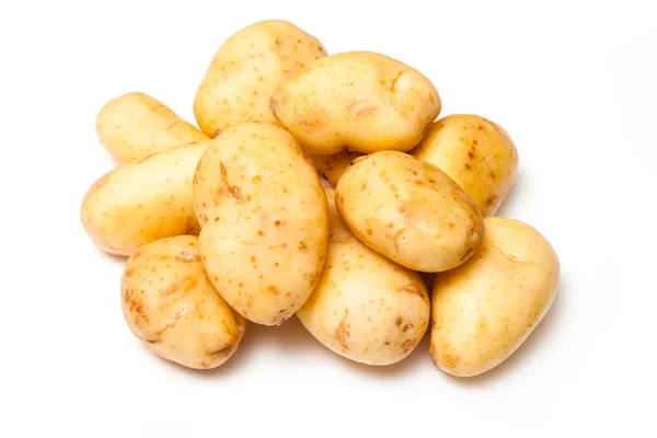 Verse wit aardappelen — Stockfoto