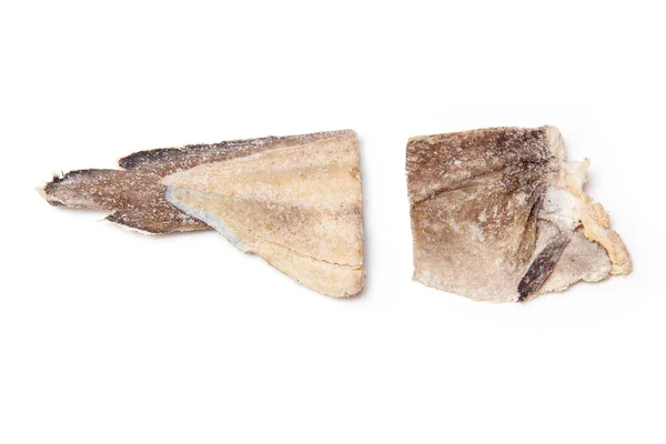 Pieces of salt cod fish — Stock Photo, Image