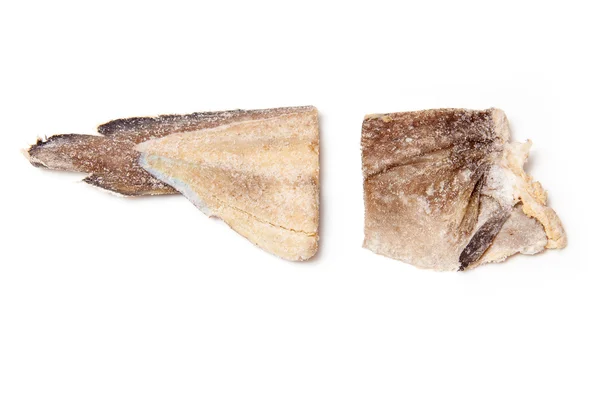 Pieces of salt cod fish — Stock Photo, Image