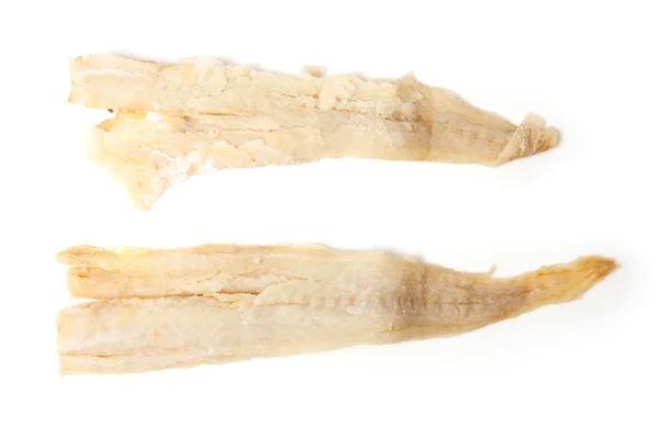 소금 대구 물고기의 조각 — 스톡 사진