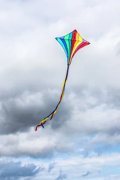风筝在天空中 — 图库照片