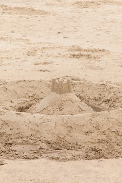 Пісок замок — стокове фото