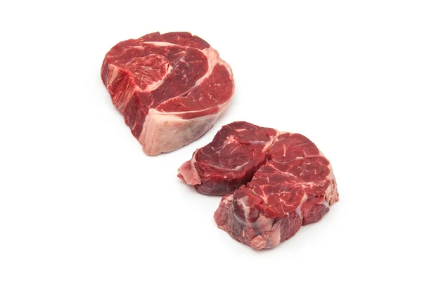 Shin nötkött kött — Stockfoto