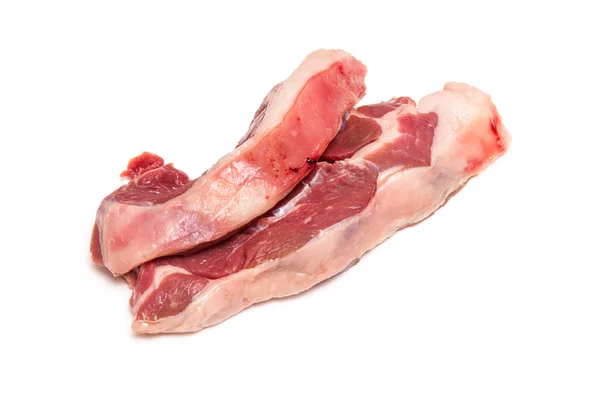 Bifes de perna de carne de cabra — Fotografia de Stock
