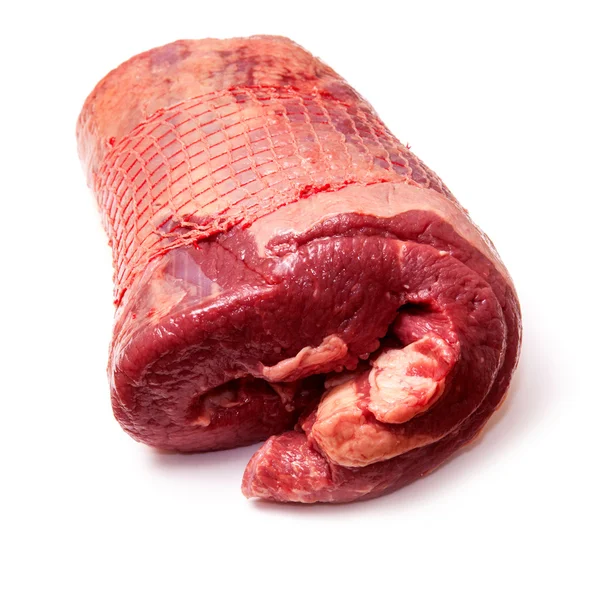 Ongekookt rundvlees "briskets" aangeduide — Stockfoto
