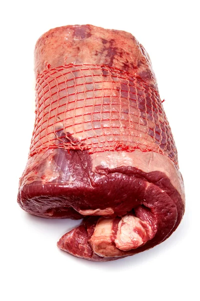 Ongekookt rundvlees "briskets" aangeduide — Stockfoto