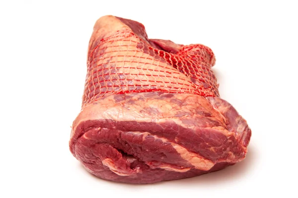 Ongekookt rundvlees "briskets" aangeduide — Stockfoto