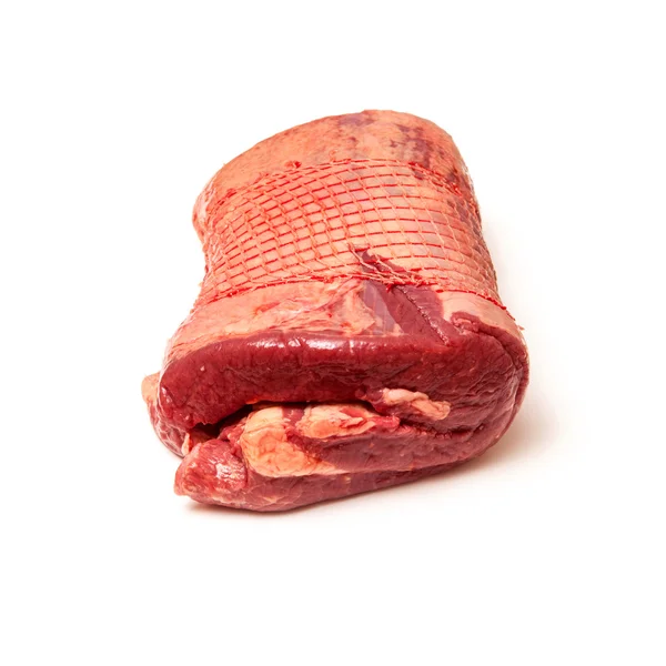 Ongekookt rundvlees "briskets" aangeduide — Stockfoto