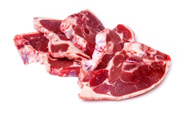 Pişmemiş Yeni Zelanda kuzu pirzolası