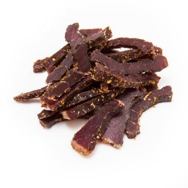 Kurutulmuş et dilimleri