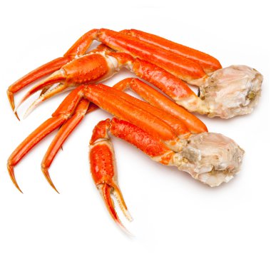 Snow crab (Chionoecetes opilio) or Tanner crab clusters clipart