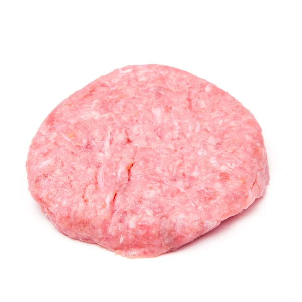 Ruwe krokodil vlees Hamburger — Stockfoto