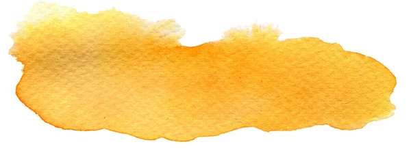 Πολύχρωμος λεκές υδατογραφίας με υδατοδιαλυτό χρώμα — Φωτογραφία Αρχείου