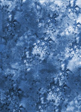 Sihirli suluboya arka plan çizimi. Kağıt üzerinde çizim, taranmış resim.