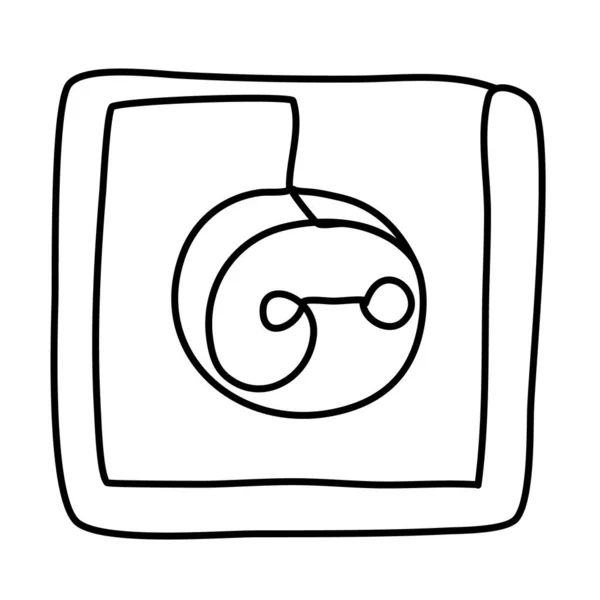 Ηλεκτρικό εικονίδιο λογότυπο υποδοχή διάνυσμα στοιχείο σχεδιασμού. — Διανυσματικό Αρχείο