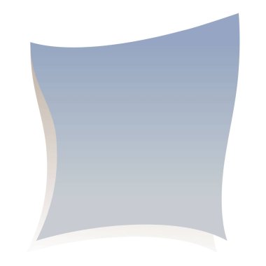 Beyaz arkaplanda izole edilmiş sarı çubuk notu, vektör illüstrasyonu