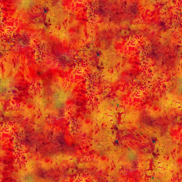 Aquarel abstract expressionisme illustratie op de witte achtergrond. stijl van druppelverven. naadloos patroon. — Stockfoto