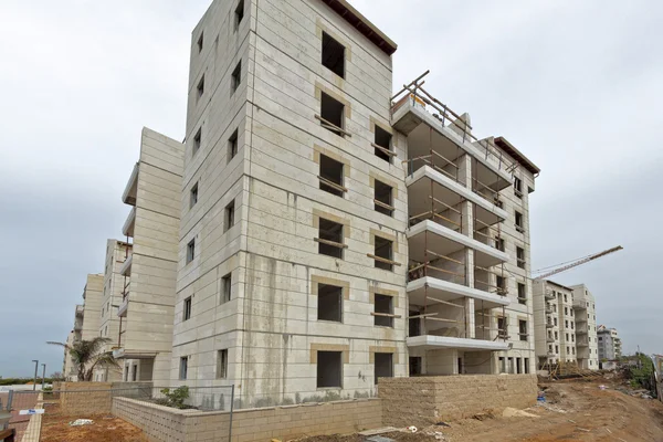 Construcción de una zona residencial . — Foto de Stock