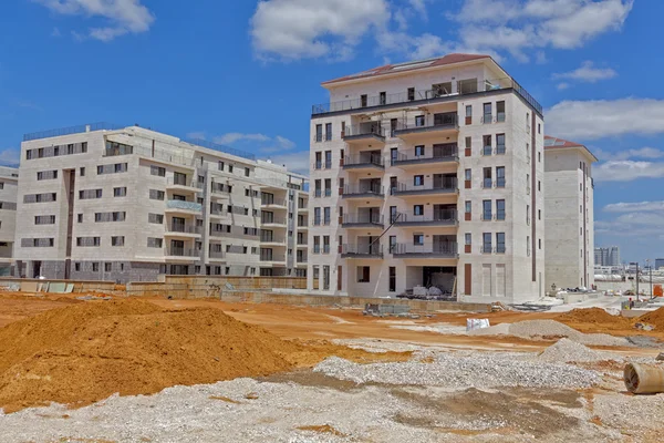 Construction of a residential area.