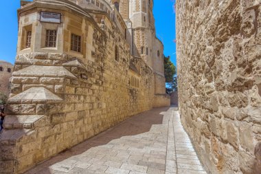 Kudüs sokaklarında.