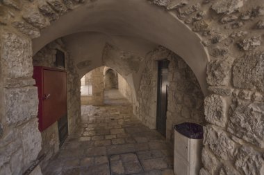 Kudüs sokaklarında.