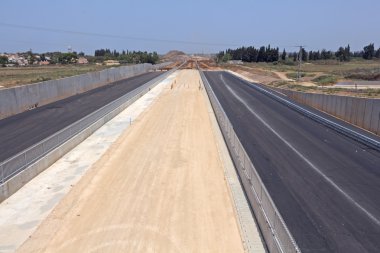 yeni bir yol asfaltlama.