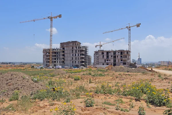 Construcción de una zona residencial . —  Fotos de Stock