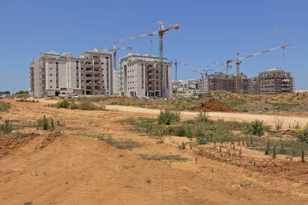 Construcción de una zona residencial . —  Fotos de Stock