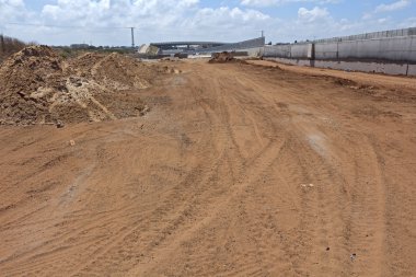 yeni bir yol asfaltlama.