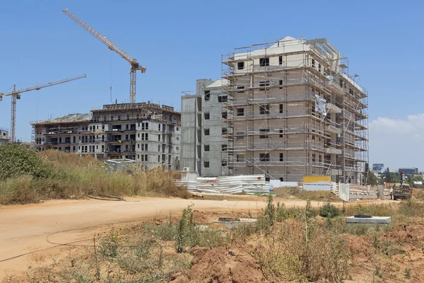 Construcción de una zona residencial . —  Fotos de Stock