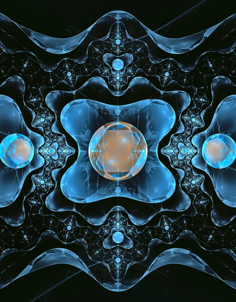 Abstrato fractal. — Fotografia de Stock