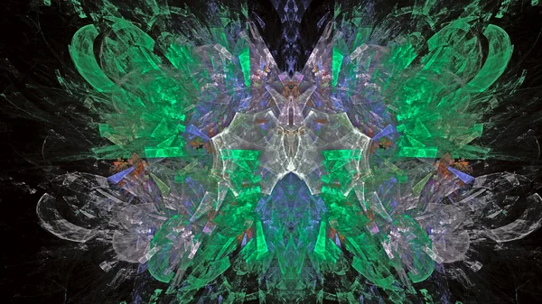 Abstracte veelkleurige fractal. — Stockfoto