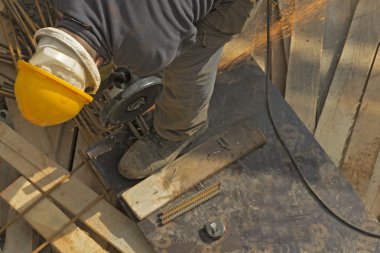 Ezilmiş taş - doku. Zemin.