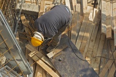 Ezilmiş taş - doku. Zemin.