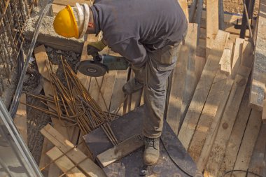 Ezilmiş taş - doku. Zemin.