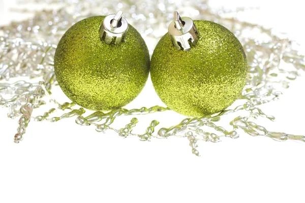 Boule de Noël verte — Photo