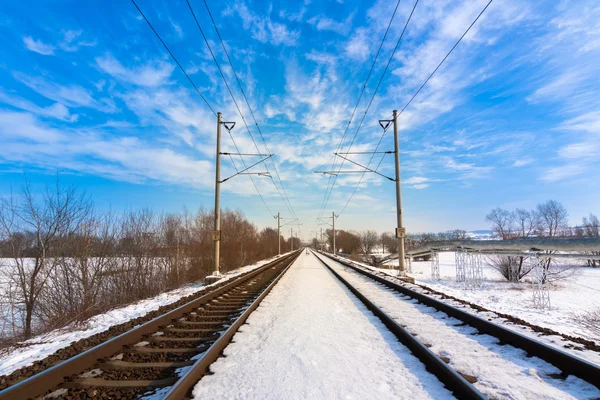 Caminho de ferro — Fotografia de Stock