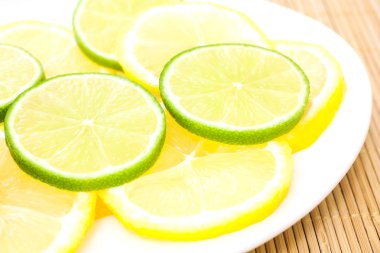 lime and lemon clipart