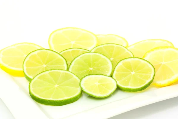 Lime and lemon — Stock Photo, Image