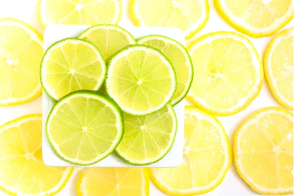 Lime and lemon — Stock Photo, Image