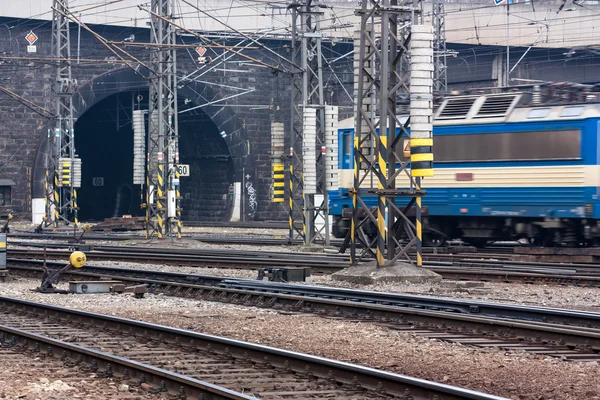 Järnvägstunnel — Stockfoto