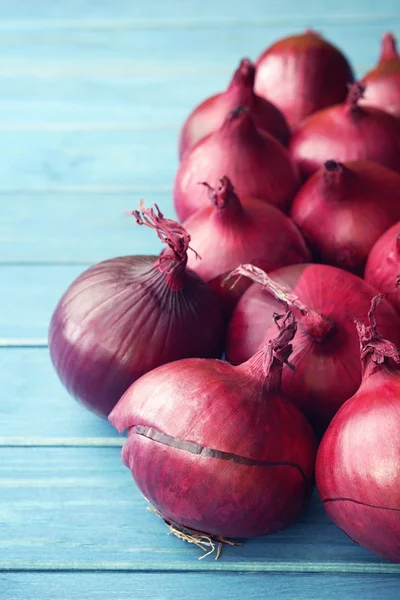 Červená cibule — Stock fotografie