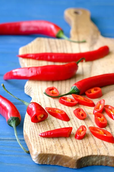 Röd paprika — Stockfoto